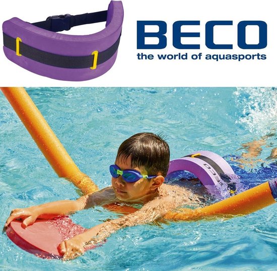 Beco - Monobelt - Zwemgordel voor kinderen - Paars - van 18-30 kg