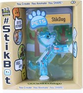 Goliath Stikbot Speelfiguur Hond Blauw 6 Cm