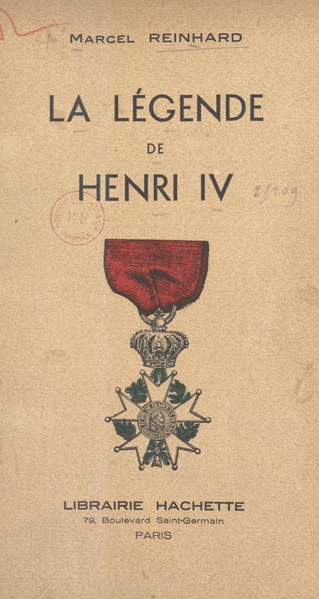 La légende de Henri IV - cover