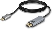 USB C naar Displayport kabel met aluminium behuizing - 4K @ 60HZ – ACT AC7035