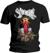 Ghost Heren Tshirt -M- Plague Bringer Zwart