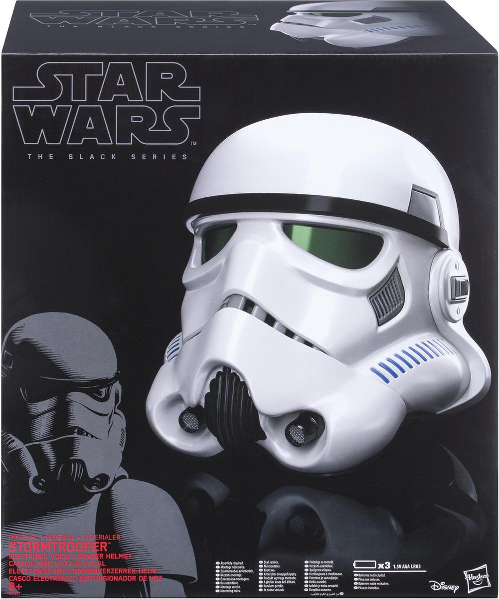 Wars: Rogue Elektronische Stormtrooper Helm - Black Series bol.com