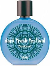 MULTI BUNDEL 2 stuks Desigual Dark Fresh Festival Eau De Toilette Spray 100ml