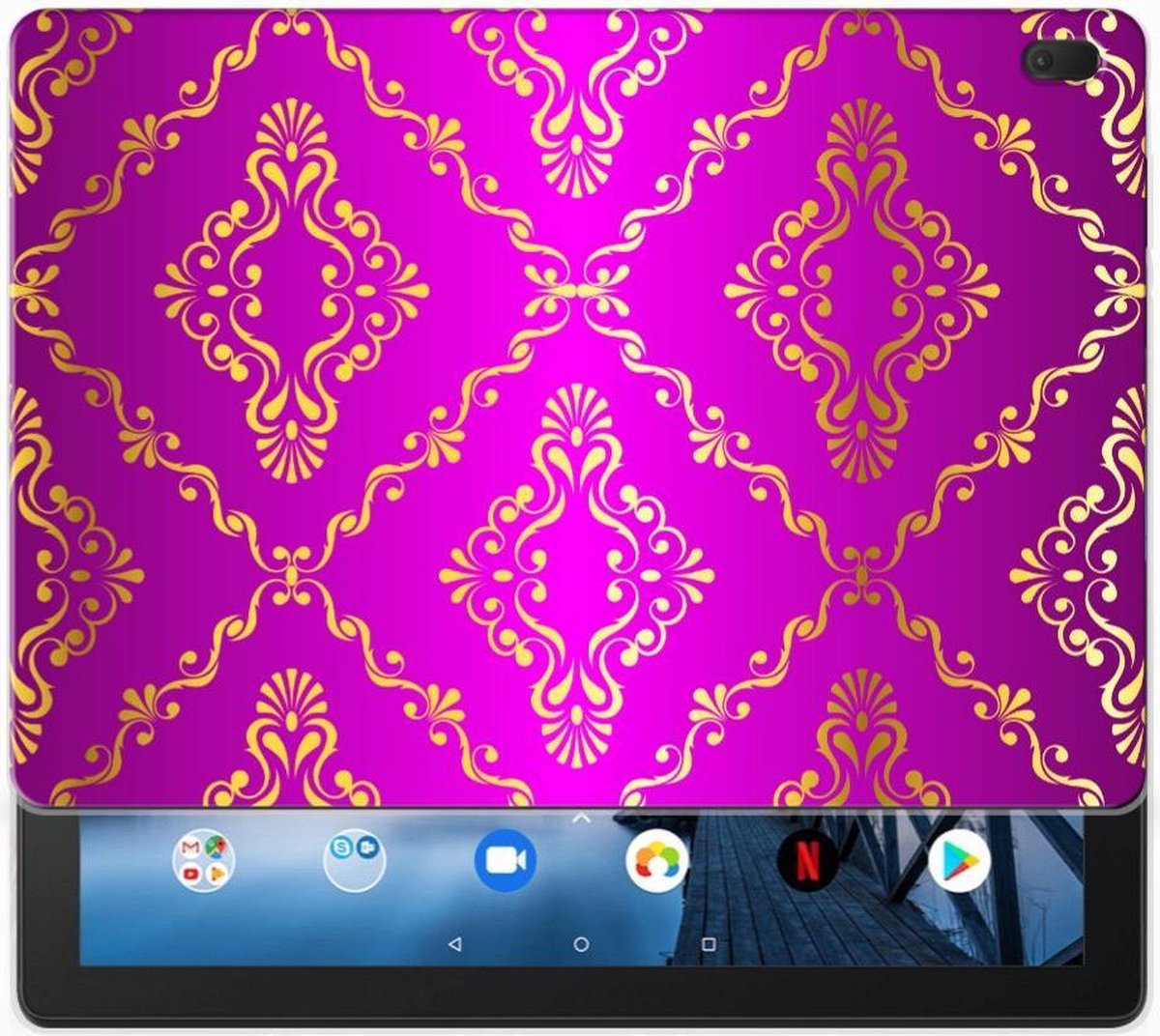 TPU Case Lenovo Tab E10 Barok Roze