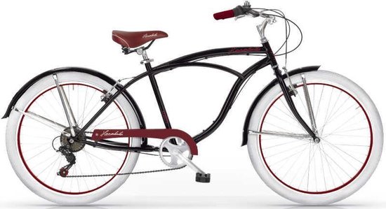 Mbm Honolulu-s - Cruiserfiets - Mannen - Zwart - 47 cm | bol.com