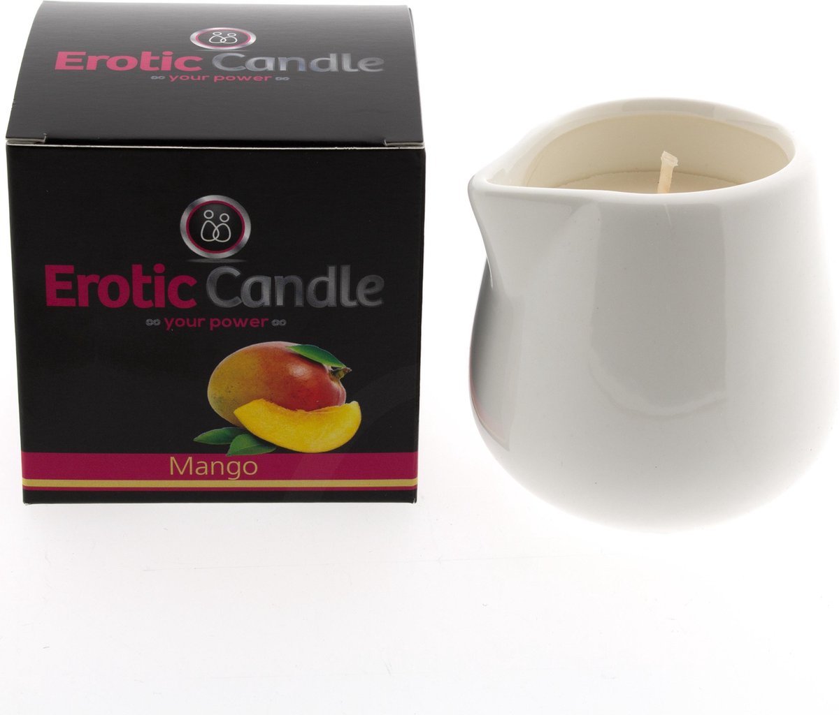 Goedkoopste Erotic Candle Massage Kaars - Mango