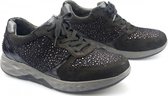 Gabor Rollingsoft Dames Lage sneakers - Zwart - Maat 38