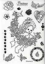 Morehead clearstamp PRECIOUS  Angel 0102