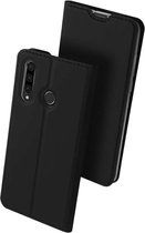 Huawei P30 Lite Wallet Case Slimline - Zwart