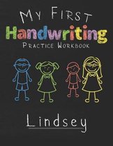 My first Handwriting Practice Workbook Lindsey