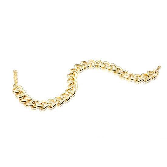 Bediende Nodig uit Besmetten TOV Essentials Solochain Collier - Ketting - Goudkleurig - 48-53 cm |  bol.com