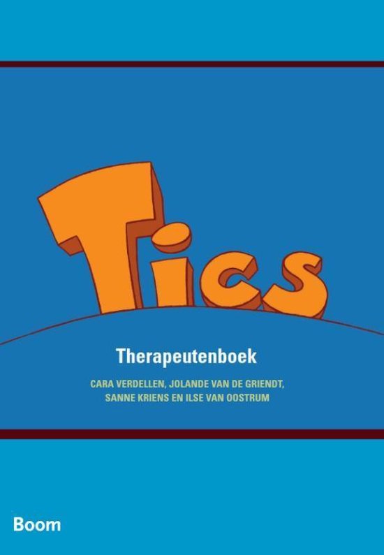 Tics Therapeutenboek - Cara Verdellen | Tiliboo-afrobeat.com