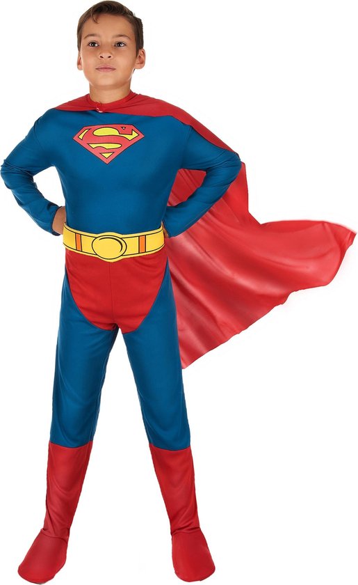 Superman Deluxe - Kostuum kind - Maat 98/104 | bol.com