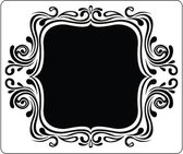 Crafts Too Embossingfolder - Fancy Frame CTFD4021 - mal Art Nouveau kader vierkant