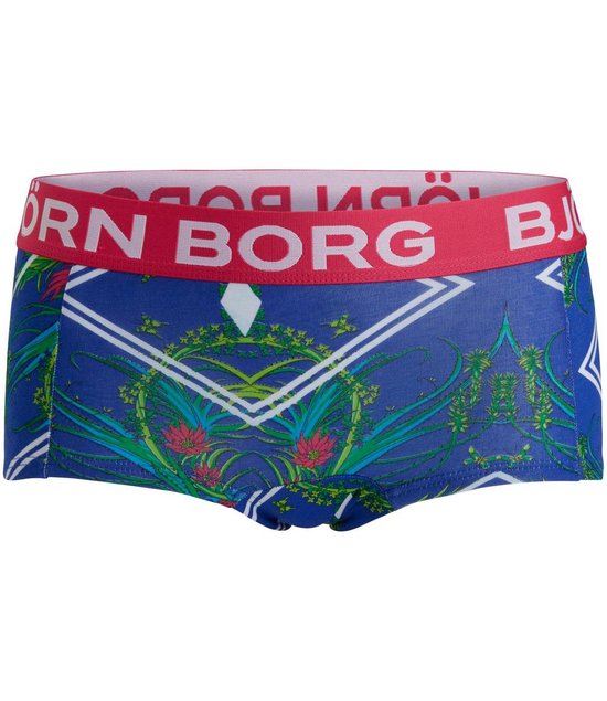 Bjorn Borg Sportonderbroek performance - 1p MINISHORTS BB NAITO S - blauw -  vrouwen - 36 | bol.com