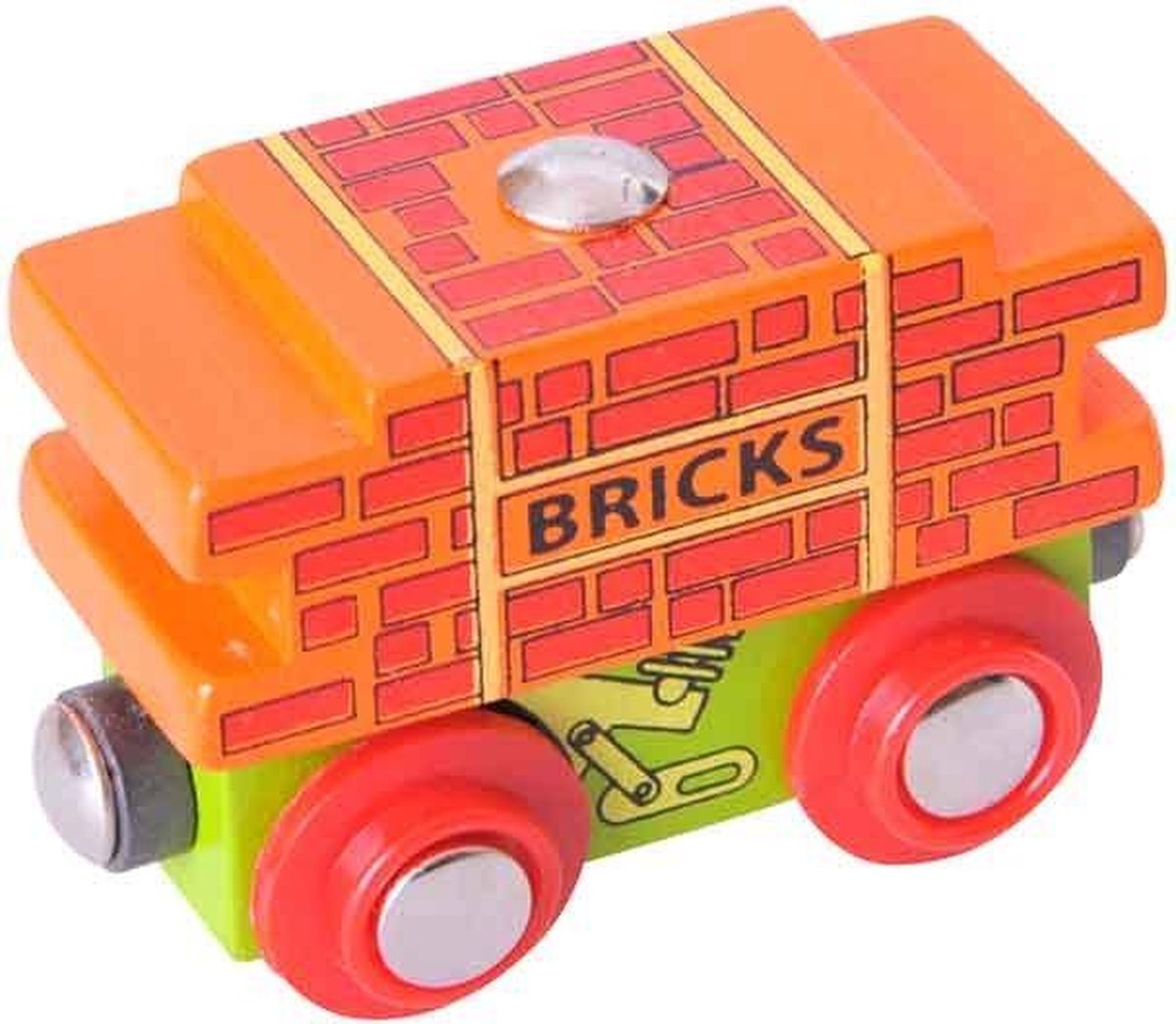BigJigs Bricks Wagon