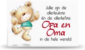 Magneet "Opa & Oma"