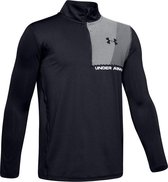 Under Armour Raid 1/4 Zip Jongens Sportshirt - Zwart - Maat 140