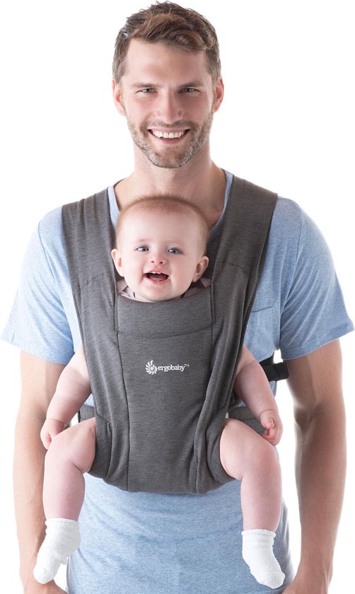 Ergobaby Embrace ergonomische Baby draagzak - Heather Grey van Ergobaby — afbeelding 4