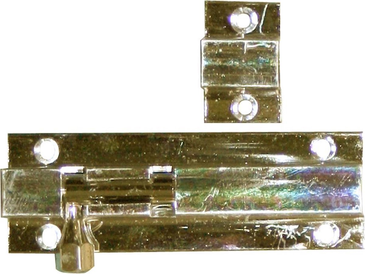 Qlinq Messing Profielgrendel - 50 x 25 mm