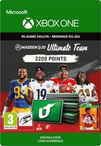 Madden NFL 20: MUT 2200 Madden Points Pack - Xbox One