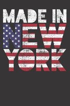 New York USA Flag Notebook Journal