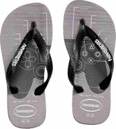 Havaianas slippers kids playstation - maat 29/30 - Jongens - grijs steel grey
