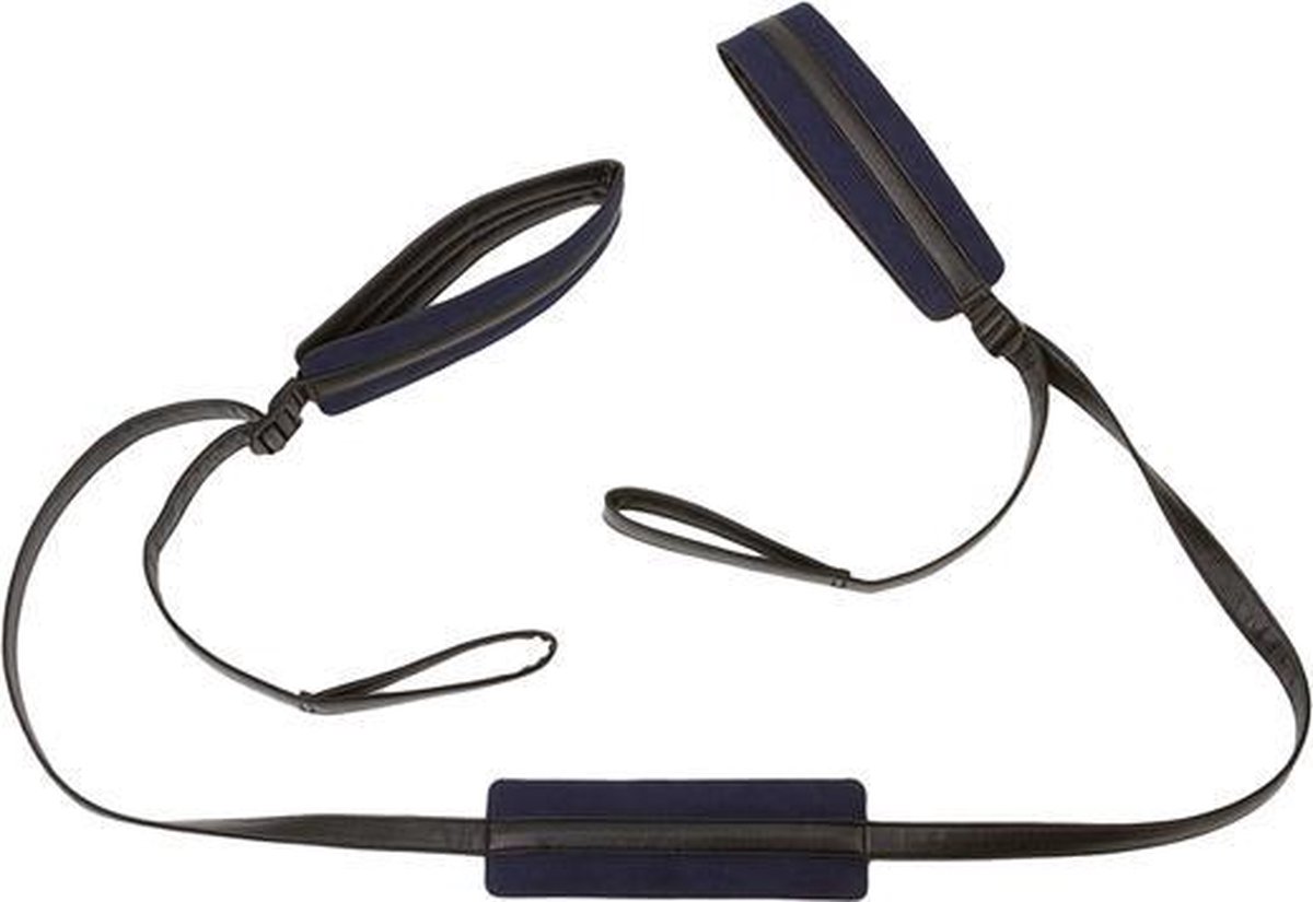 Goedkoopste Doc Johnson - zwart & blauw - Standjes Hulp
