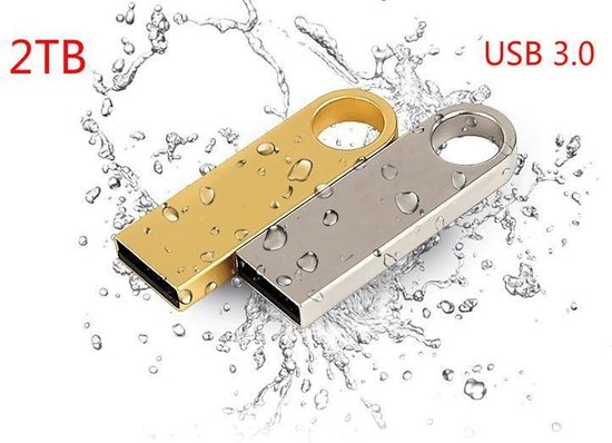 Bonus Schouderophalend achter USB stick - 2 terabyte- opslag- geheugen- extern geheugen- mini formaat  usb-stick-... | bol.com