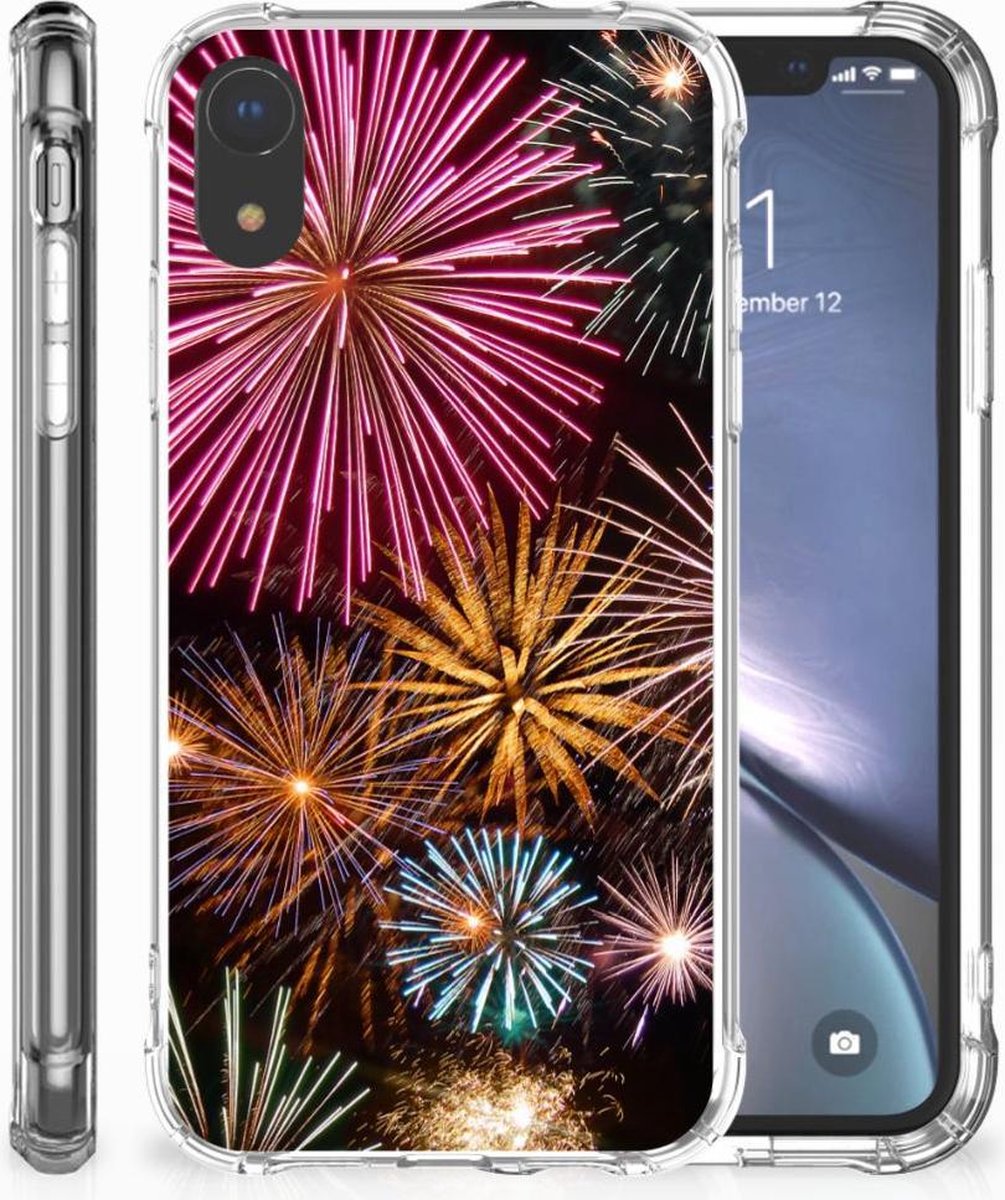 Apple iPhone Xr Anti Shock Bumper Case Vuurwerk