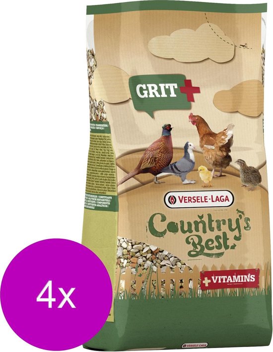 Versele-Laga Country`s Best - Kippenvoer - 4 x kg | bol.com