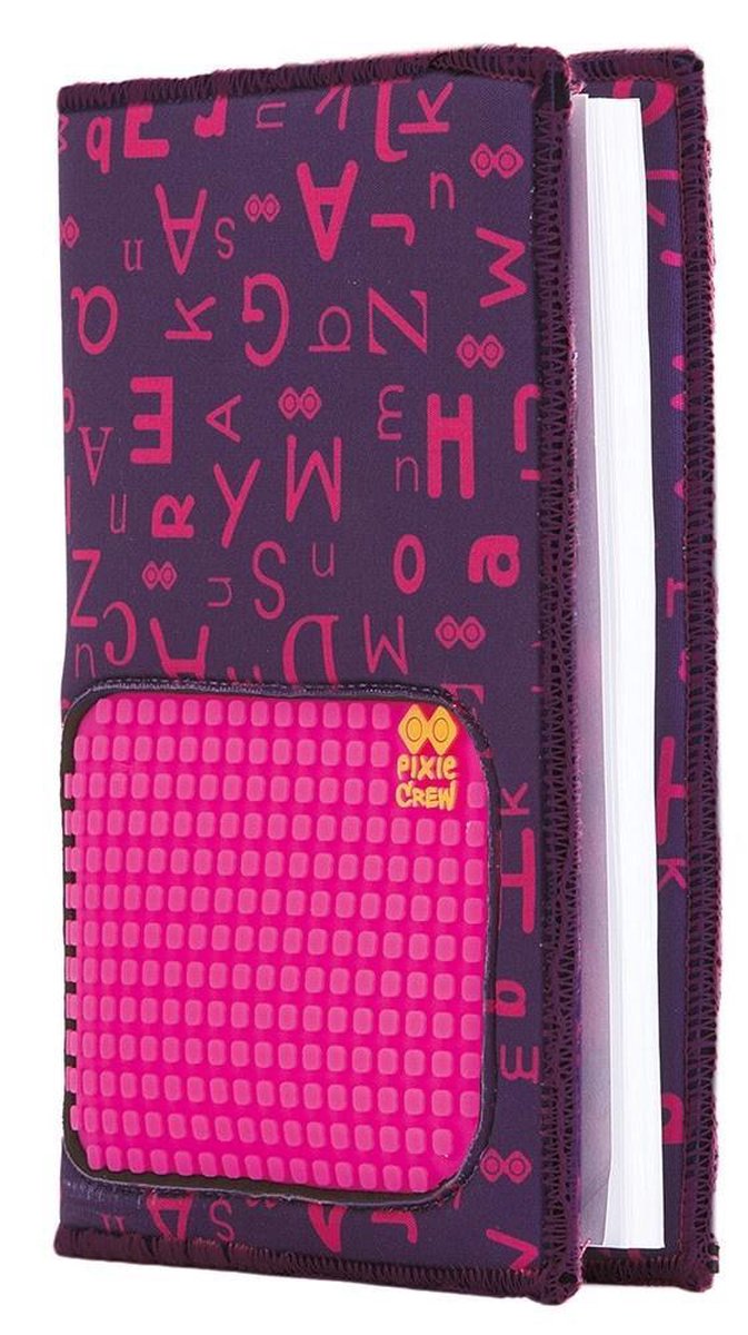Pixie Crew Dagboek Alfabet Paars A5