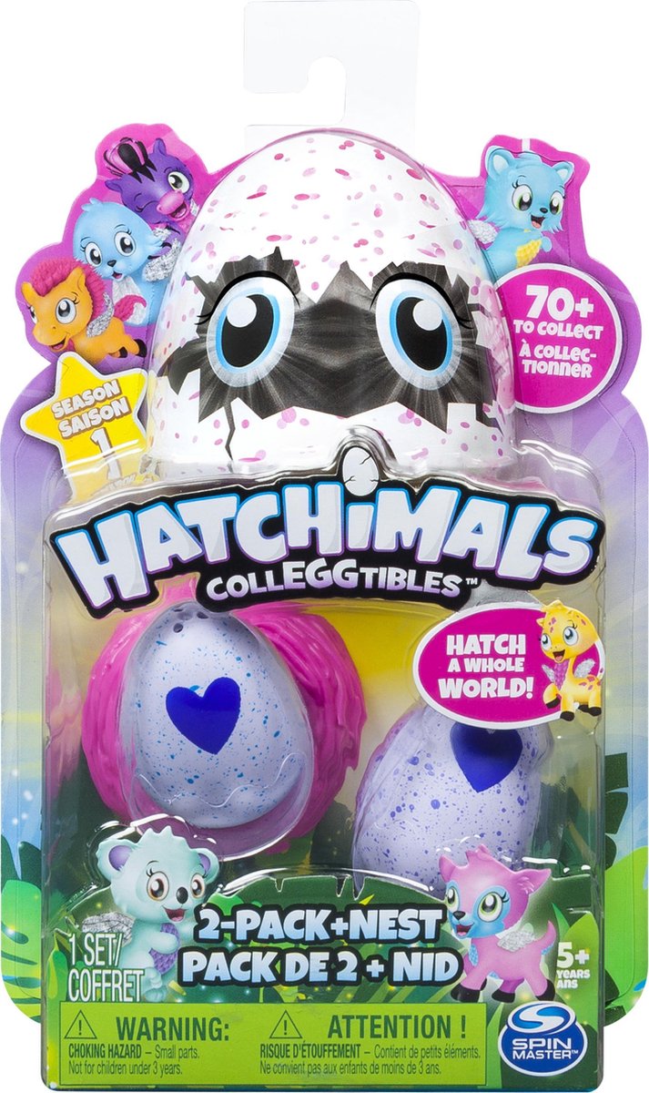 Hatchimals Colleggtibles 2 Pack + Nest