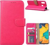 Xssive Hoesje voor Samsung Galaxy A30 A305 - Book Case - Pink