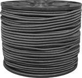 100 mtr - Cordon élastique - cordon - noir 8 mm - bobine