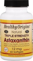 Healthy Origins Astaxanthine - 12 mg 60 softgels