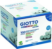 Giotto Box Of 100 Pcs White Chalks With Sleeves