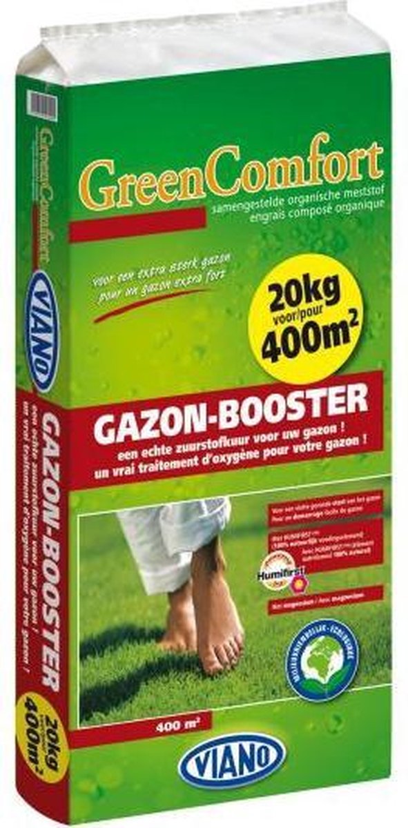 Viano Gazonmeststof Gazon-Booster 20kg- 400m² | bol.com