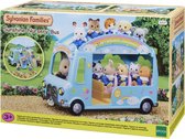 foto van NIEUW: Sylvanian Families 5317  REGENBOOG BABYBUS  - Speelfigurenset              - Speelfigurenset