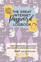 Internet Password Log Book