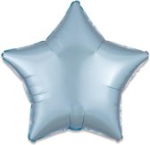 Standard Satin Luxe Pastel Blue Star Foil Balloon S15 bulk