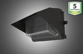 Groenovatie LED Wandlamp Pro - 40W - 363x234x330 mm - Aluminium - Zwart