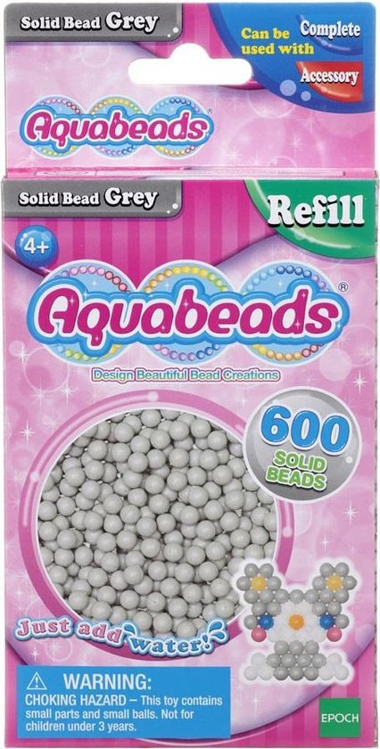 Recharge 600 perles noires aquabeads