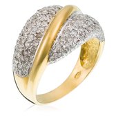Orphelia RD-33066/60 - Ring - geelgoudkleurige 18 Karaat - Diamant 1.00 ct