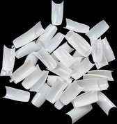 Nepnagels French nageltips - wit -  500 stuks - Levay ®