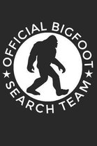 Bigfoot Notebook - Bigfoot Search Team - Bigfoot Sasquatch Yeti Funny - Bigfoot Journal