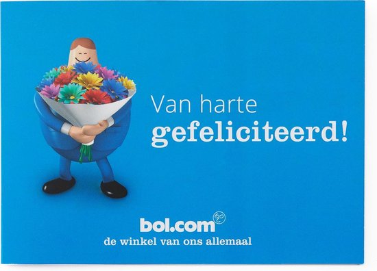 bol.com cadeaukaart - 25 euro - Gefeliciteerd | bol.com