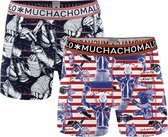 MuchachoMalo - Jongens 2-pack Ali Boxershorts - 134