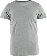 Brunotti - Adrano T-Shirt V-Hals Grijs Melange - S