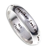 Engels liefde zilveren ring maat 63 (SR946.63)